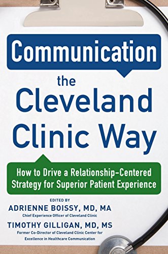 Communication the Cleveland Clinic Way livro customer experience
